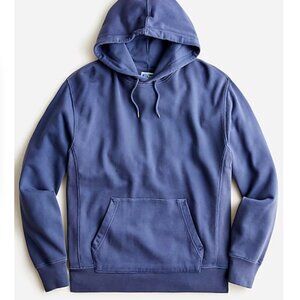 J.Crew Men's Garment-dyed French Terry Hoodie Medium